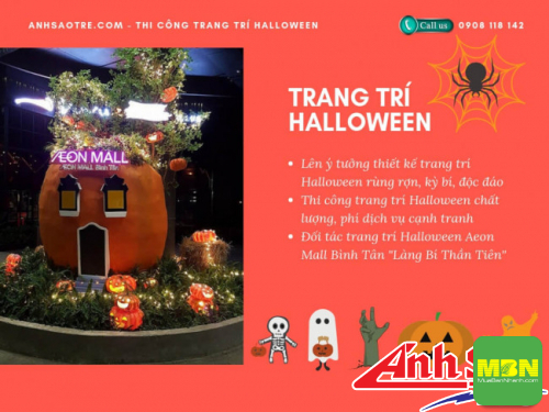 Thi công dịch vụ trang trí Halloween quảng cáo hiệu quả TPHCM, 37, Mãnh Nhi, Thi Công In Quảng Cáo, 02/10/2018 11:04:18
