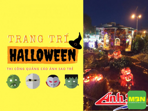 Thi công trang trí giá rẻ - Dịch vụ trang trí Halloween quận 2, 38, Mãnh Nhi, Thi Công In Quảng Cáo, 02/10/2018 11:17:39